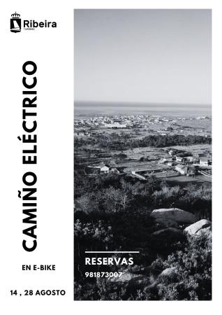 CARTEL CAMIÑO ELÉCTRICO